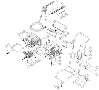 Part Location Diagram of 34-0495 Mi-T-M Decal-Choke Lever Honda