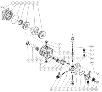Part Location Diagram of 70-0513 Mi-T-M Unloader Kit