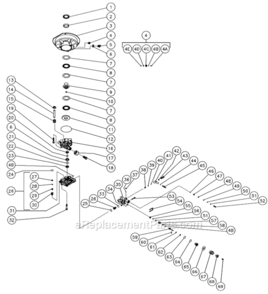 Part Location Diagram of 48-0064 Mi-T-M Thrust Washer