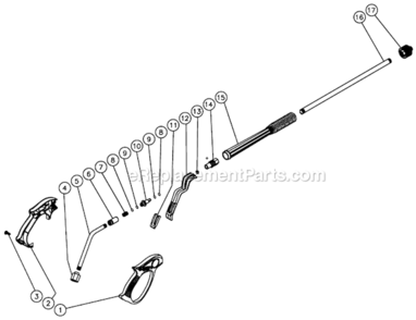 Part Location Diagram of 70-0287 Mi-T-M Inlet Kit