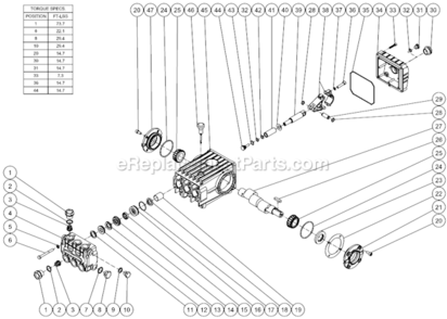 Part Location Diagram of 46-0889 Mi-T-M Valve Plug