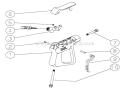 Pump Assembly Before S/N 10375000 Diagram and Parts List for CW-3504-4MGH After S/N 10070001 Mi-T-M Pressure Washer