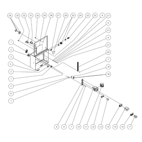 Part Location Diagram of 32-0732 Mi-T-M Rocker Switch
