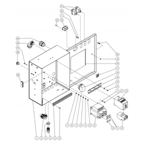 Part Location Diagram of 32-0597 Mi-T-M Contactor