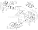 Frame Assembly Before S/N 40063451 Diagram and Parts List for GEN-4000-0MS0  Mi-T-M Generator