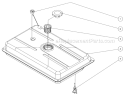 Fuel Tank Assembly Diagram and Parts List for GEN-4000-0MS0  Mi-T-M Generator