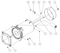 Alternator Assembly Diagram and Parts List for GEN-6000-0MSE  Mi-T-M Generator