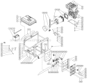 Part Location Diagram of 20-1100A01 Mi-T-M Alternator Bracket