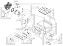 Frame Assembly After S/N 40042445 Diagram and Parts List for GEN-8000-0MSE  Mi-T-M Generator