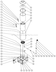 Part Location Diagram of 24-0102 Mi-T-M Elbow