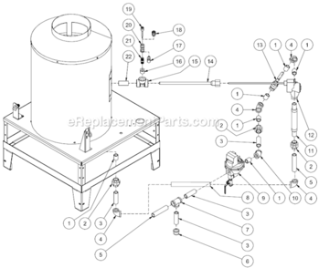 Part Location Diagram of 24-0096 Mi-T-M Elbow