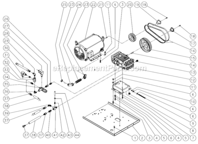 Part Location Diagram of 10-0007 Mi-T-M Sheave