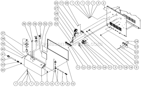 Part Location Diagram of 32-0515 Mi-T-M Nut