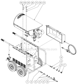 Part Location Diagram of 17-0007 Mi-T-M Quick Connect Socket