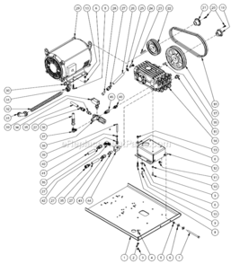 Page Q Diagram and Parts List for HHSSERIES  Mi-T-M Pressure Washer