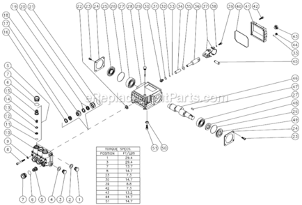 Part Location Diagram of 46-0933 Mi-T-M Crankshaft