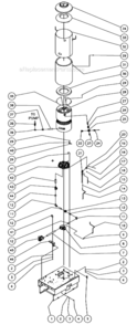 Gas Piping And Heat Exchanger Assembly After S/N 15014383 Diagram and Parts List for HLP-1502-0M10  Mi-T-M Pressure Washer