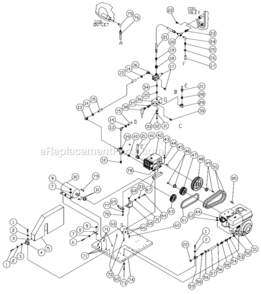 Part Location Diagram of 10-0028 Mi-T-M Sheave
