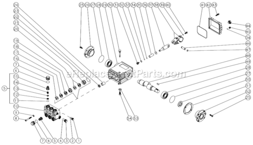 Part Location Diagram of 39-0021 Mi-T-M Valve Plug