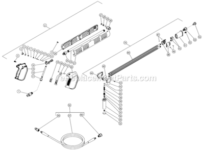Part Location Diagram of 16-0279 Mi-T-M Guard Lance Right Side