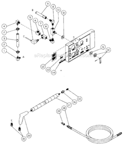 Steam Diagram and Parts List for HS-2505-CMV1  Mi-T-M Pressure Washer