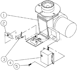 Cadium Cell Diagram and Parts List for HS-3505-CMH1  Mi-T-M Pressure Washer