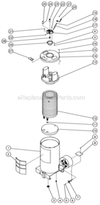 Part Location Diagram of 20-0377A01 Mi-T-M Air Diverter Stem-Black