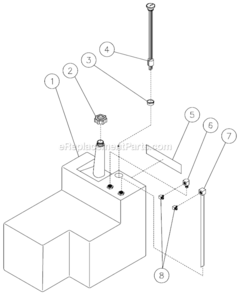 Burner Fuel Tank Assembly / Diesel Diagram and Parts List for HSD-3004-0MDY  Mi-T-M Pressure Washer