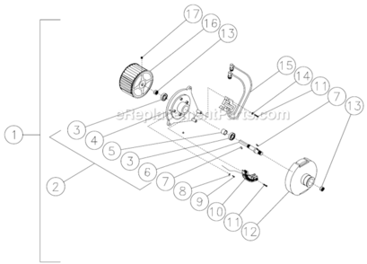 Part Location Diagram of 33-0206 Mi-T-M Spacer
