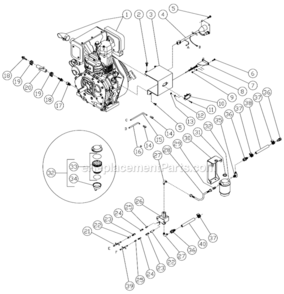 Part Location Diagram of 23-0287 Mi-T-M Elbow