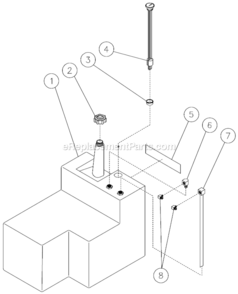 Burner Fuel Tank Assembly / Diesel Diagram and Parts List for HSD-3505-0MGH  Mi-T-M Pressure Washer