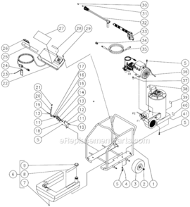Part Location Diagram of 34-1138 Mi-T-M Data Plate
