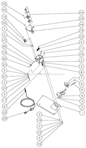 Part Location Diagram of 30-0052 Mi-T-M Nut