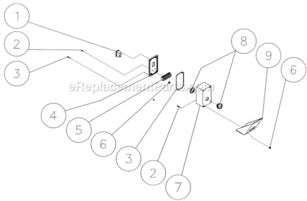 Electric Box Diagram and Parts List for HSP-3004-3MGH  Mi-T-M Pressure Washer
