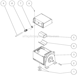 Generator Diagram and Parts List for HSSERIES  Mi-T-M Pressure Washer