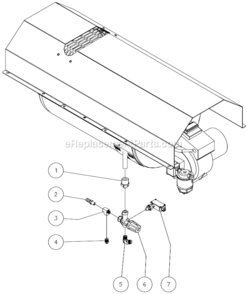 Heat Exchanger Plumbing: Pressure Trapping Unloader Diagram and Parts List for HSSERIES  Mi-T-M Pressure Washer