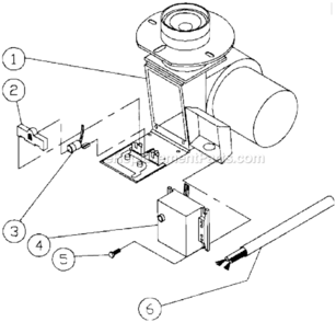 Cadmium Cell Diagram and Parts List for HU-2004-0M11  Mi-T-M Pressure Washer