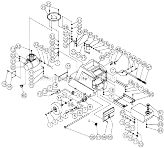 Part Location Diagram of 20-0313 Mi-T-M Axle Spacer