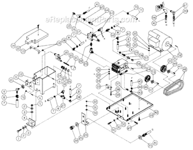 Part Location Diagram of 2-0055 Mi-T-M Motor For