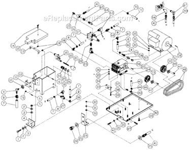 Part Location Diagram of 2-0015 Mi-T-M Motor