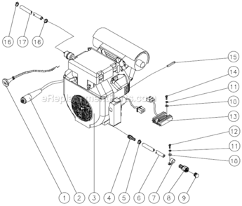 Page Y Diagram and Parts List for HVSSERIES  Mi-T-M Pressure Washer