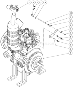 Page Z Diagram and Parts List for HVSSERIES  Mi-T-M Pressure Washer