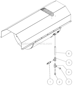 Plumbing: Adjustable Thermostat Outlet Diagram and Parts List for HVSSERIES  Mi-T-M Pressure Washer
