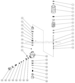 Page Af Diagram and Parts List for HVSSERIES  Mi-T-M Pressure Washer