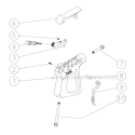 Gun_Assembly Diagram and Parts List for JCW-3504-0MHB S/N 000000-10070000 Mi-T-M Pressure Washer
