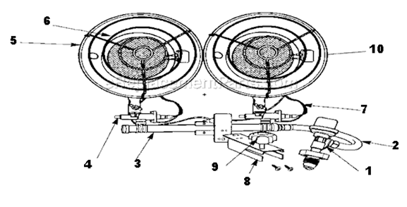 Page A Diagram and Parts List for MH-0030-IM10  Mi-T-M Heater