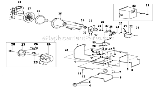 Part Location Diagram of 68-3119 Mi-T-M Rear Frame Handle