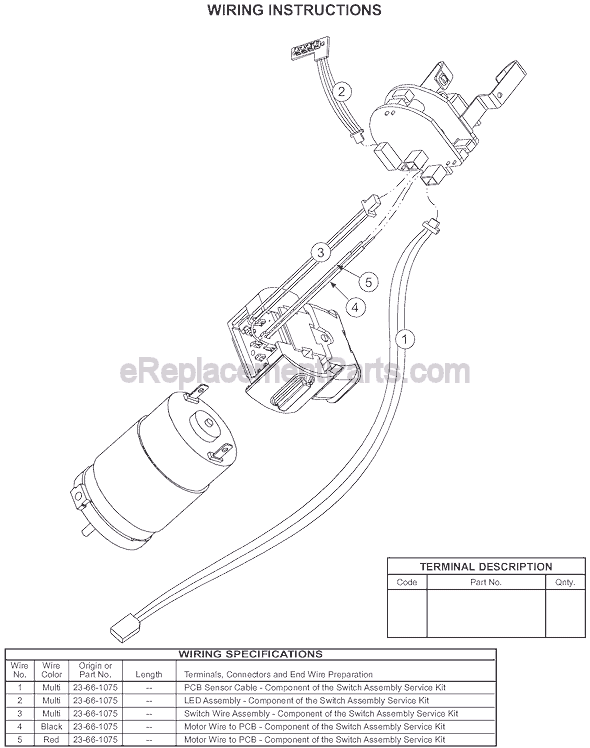 Page B Diagram and Parts List for 0490-20 SER B13A Milwaukee Electric Drill