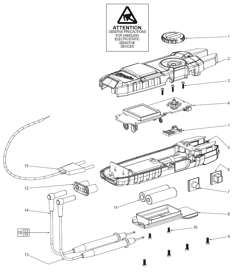 Fig-0 Diagram and Parts List for 2206-20  Milwaukee Miscellaneous