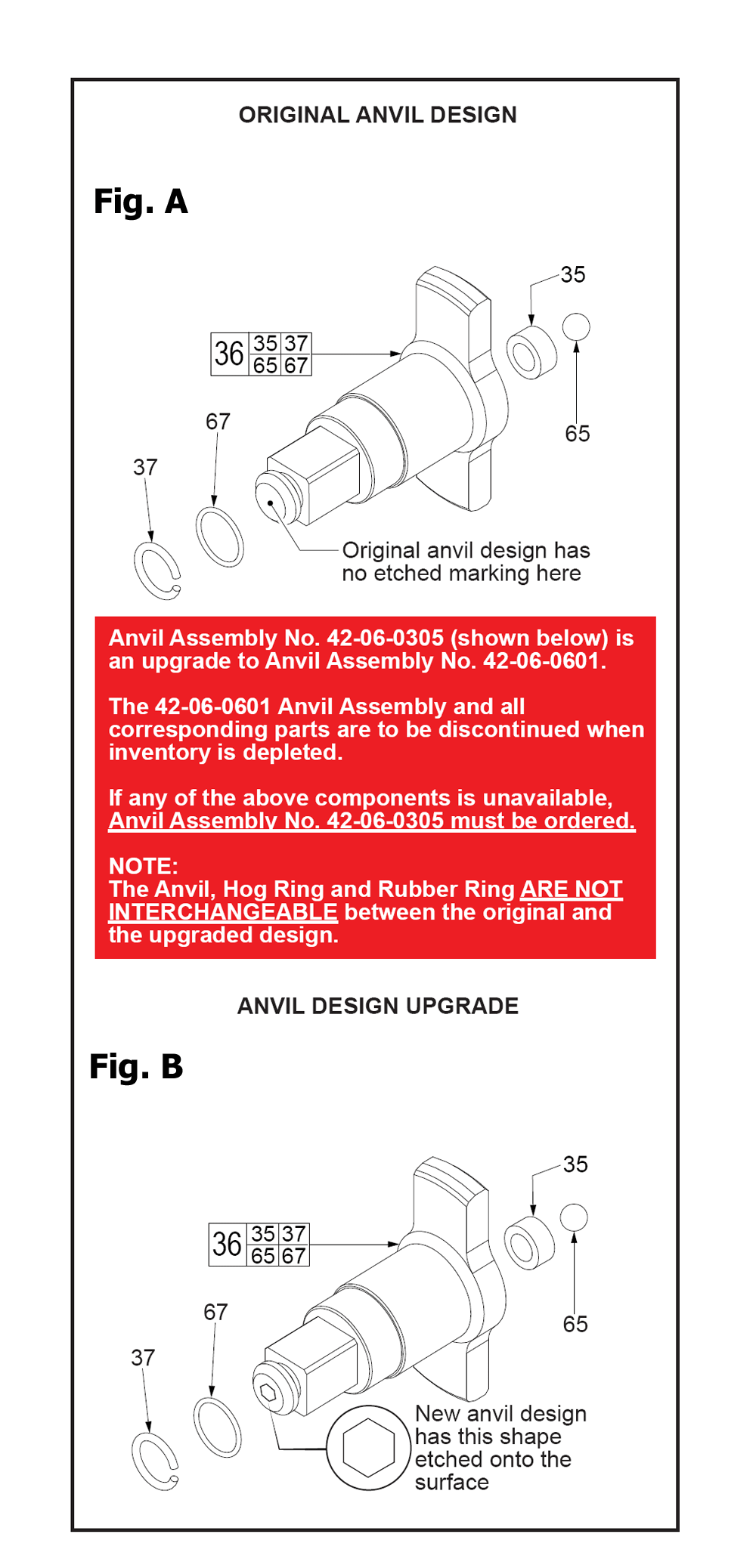 Fig-1 Diagram and Parts List for 2651-22 B77B Milwaukee Impact Driver